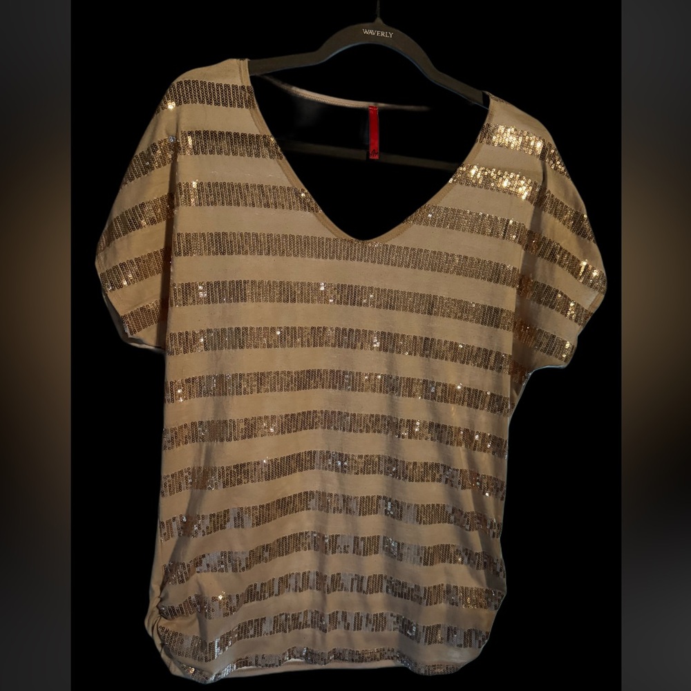 Women’s Gold/Tan Top XL
